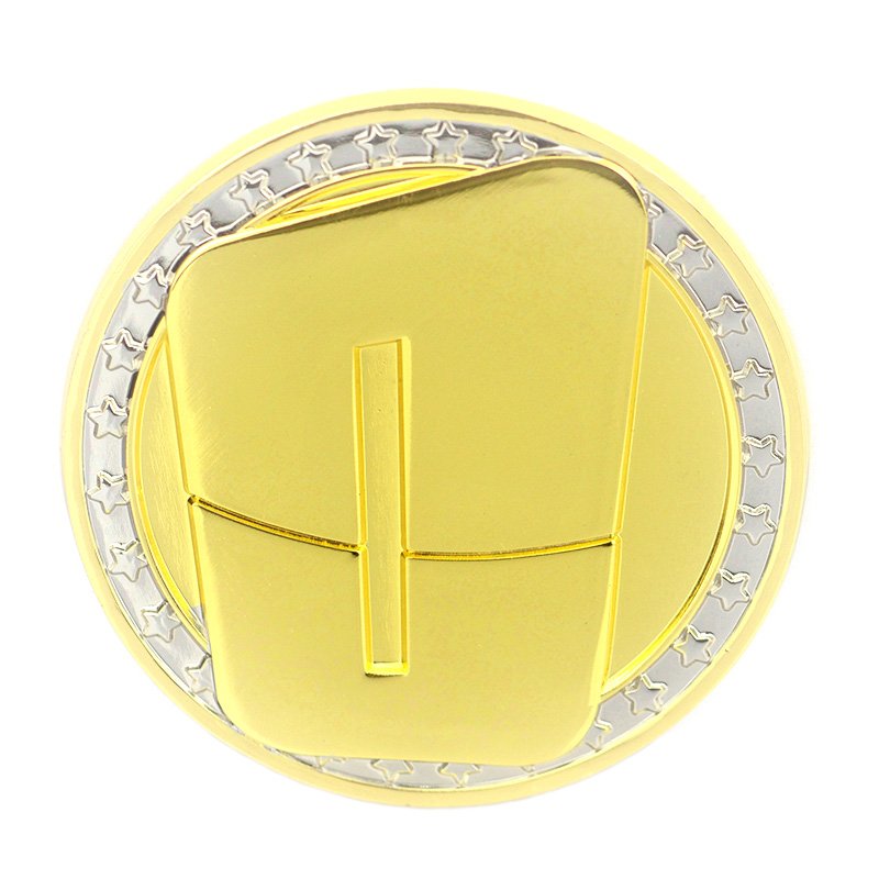 Metal Plated Golden Coin Custom Souvenir Coin Dies