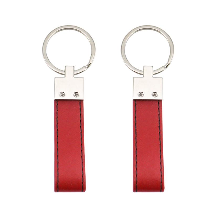 Custom Leather Key Ring Holder Wholesale Pu Keychain
