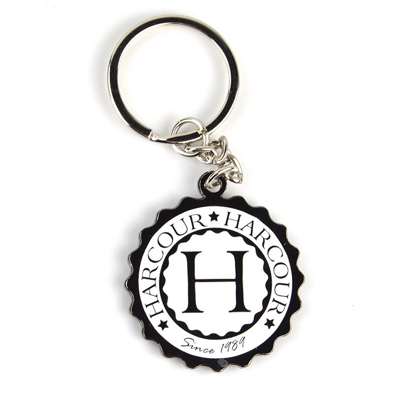 Wholesale Key Holder Custom Logo Keychain Metal Key Rings