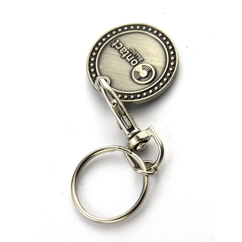 Wholesale Key Holder Custom Logo Keychain Metal Key Rings