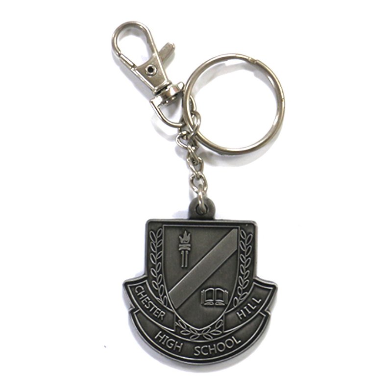 Wholesale Key Holder Custom Logo Keychain Metal Key Rings