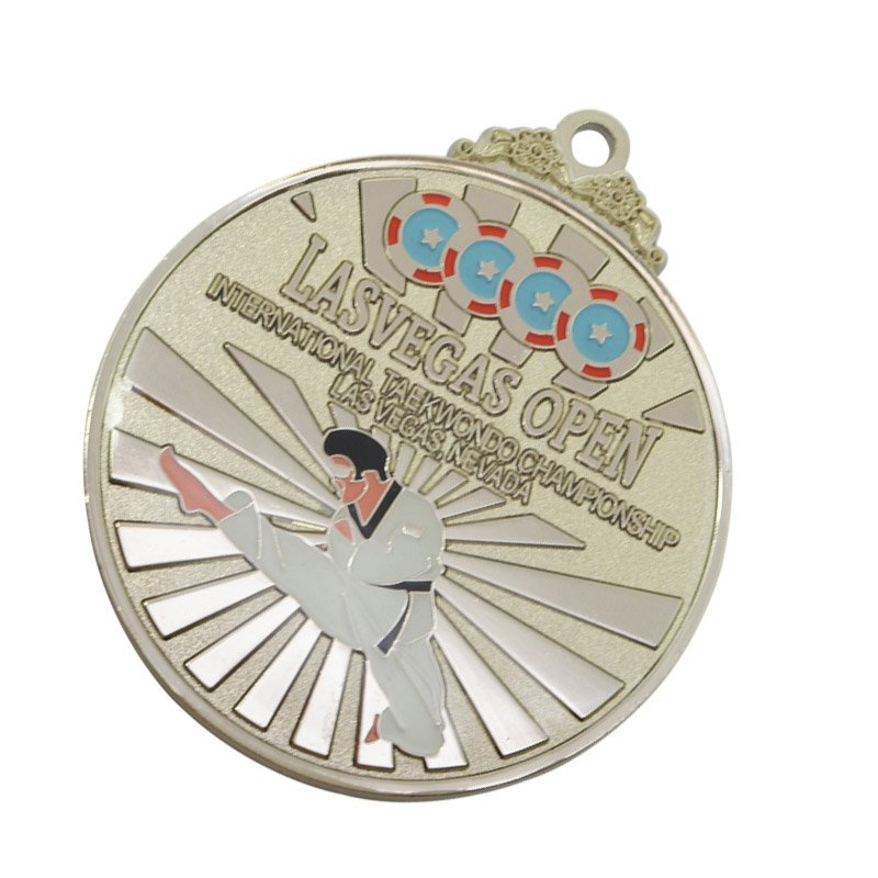 Custom Taekwondo Sport Medal Wholesale Metal Medals