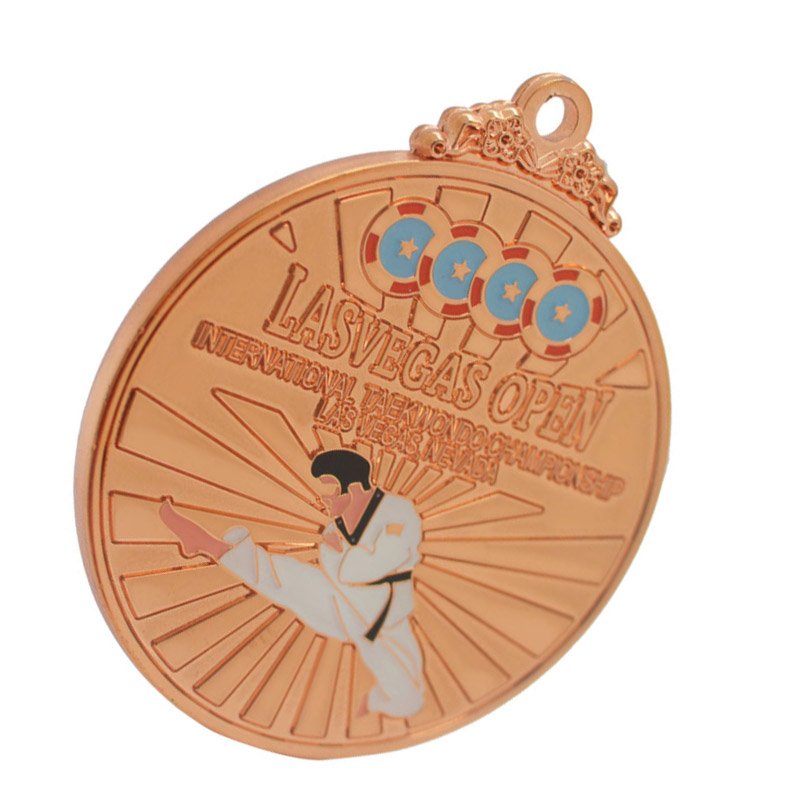 Custom Taekwondo Sport Medal Wholesale Metal Medals