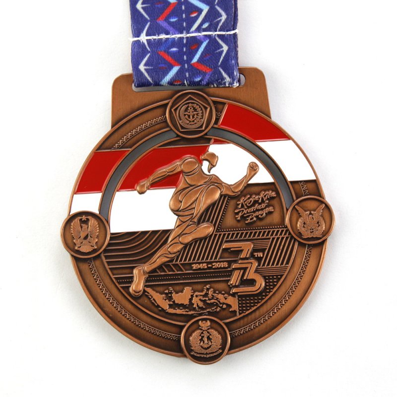 Promotional Eco Friendly Medal Copper Custom Metal Medals