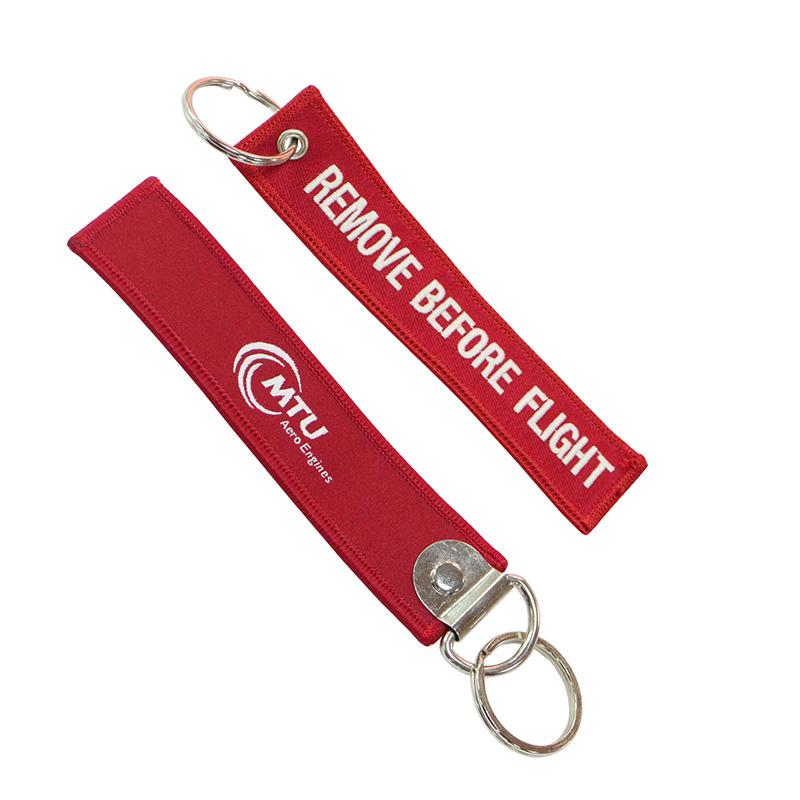 Textile keychain hotsell