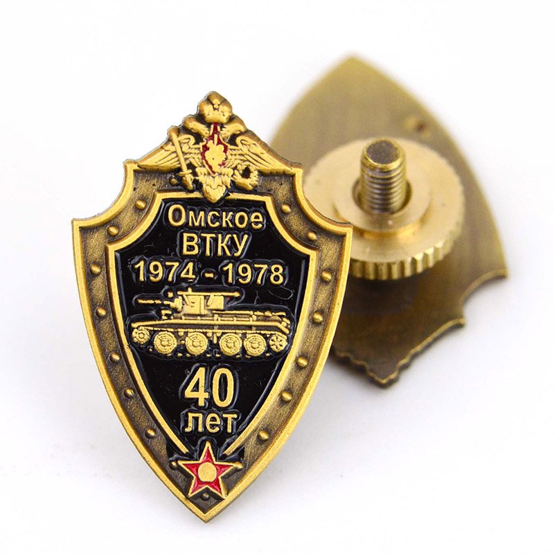 Promotional Hard Enamel Pin Lapel Custom Metal Pin Badge