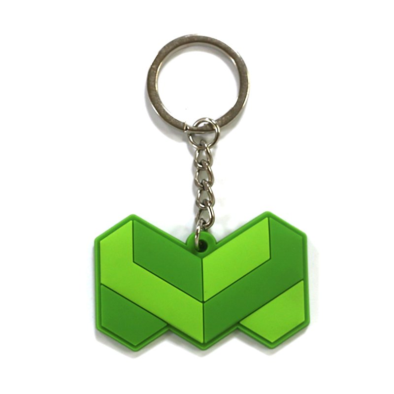 Soft Pvc Key Holder Hotel Custom Rubber Key Chain Ring