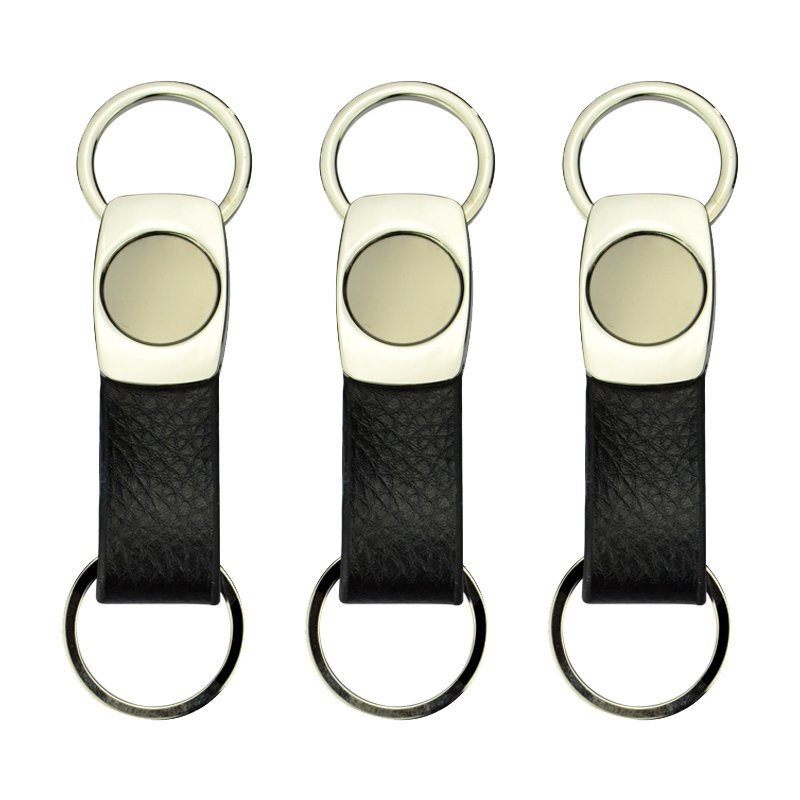 Bulk Car Key Holder Leather Keychain Custom Pu Key Chains