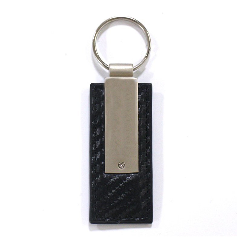 Genuine Leather Key Holder Custom Metal And Leather Key Ring