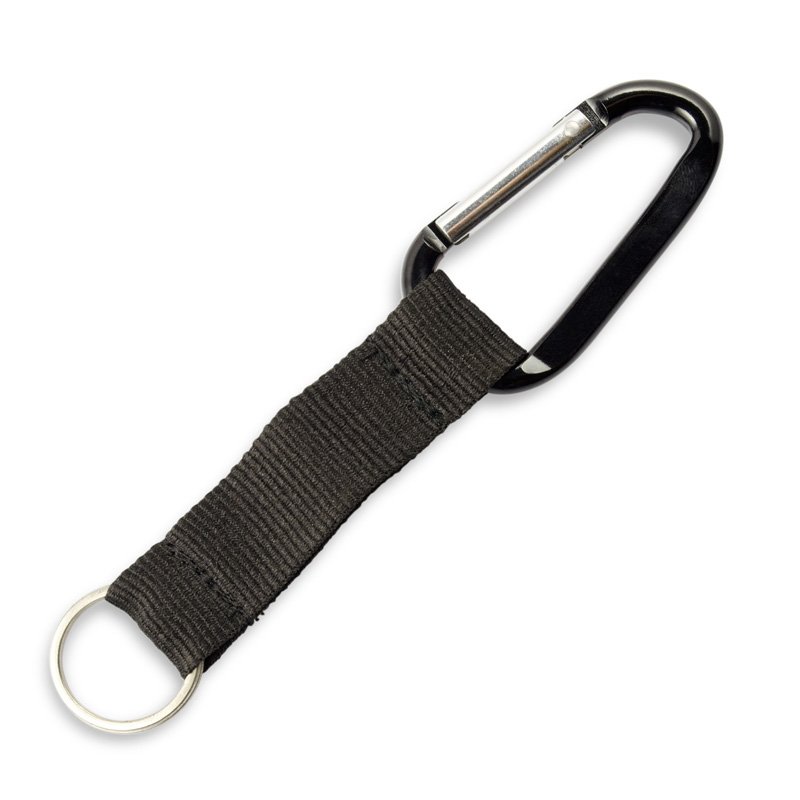 Custom Carabiner Key Holder Bulk Short Lanyard Keychain