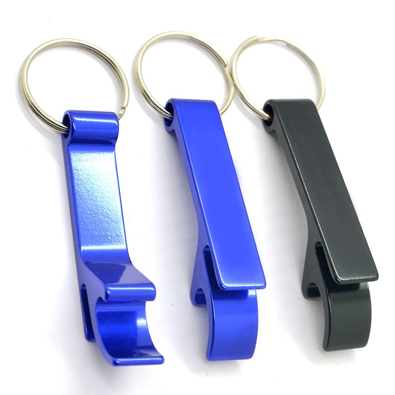 Custom Multipurpose Keychain Aluminum Bottle Opener Key Chain