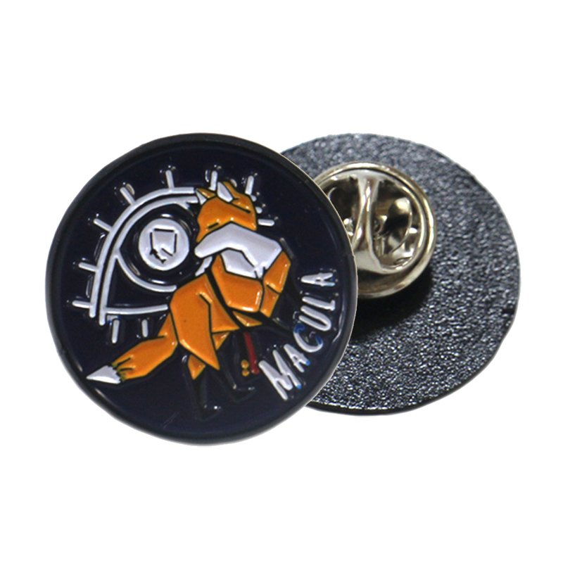 Enamel Pin Gold Design Your Own Metal Animal Shape Lapel Pin