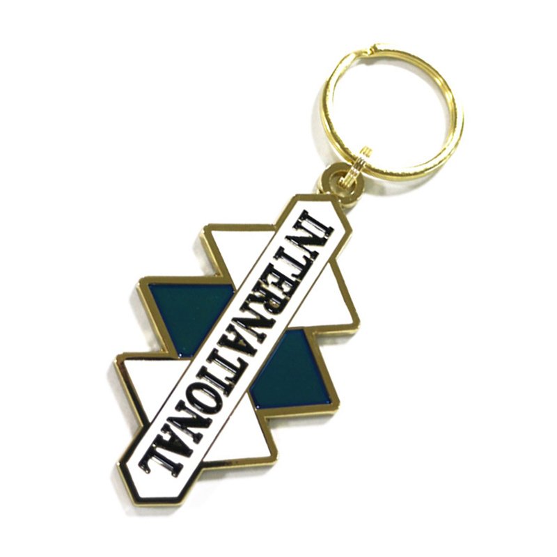 Metal Tourist Souvenir Keychain Promotional Gifts Key Rings