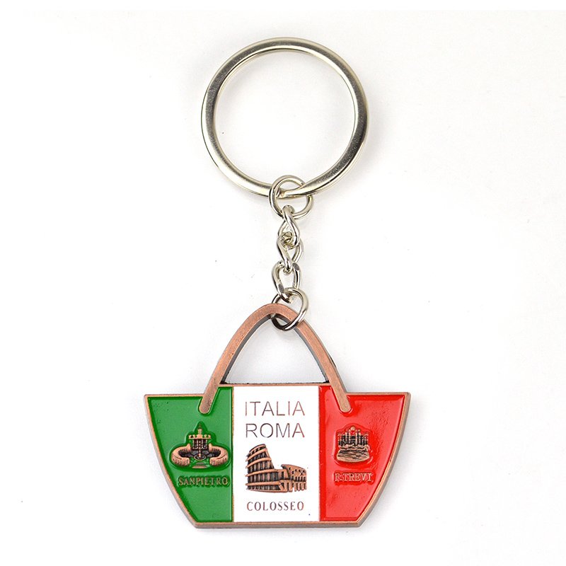 Keychain Souvenir Custom Make Your Own Metal Flag Key Chains