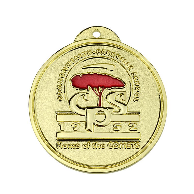 Wholesale Sports Medal Custom Metal Plated Die Cutting Medals