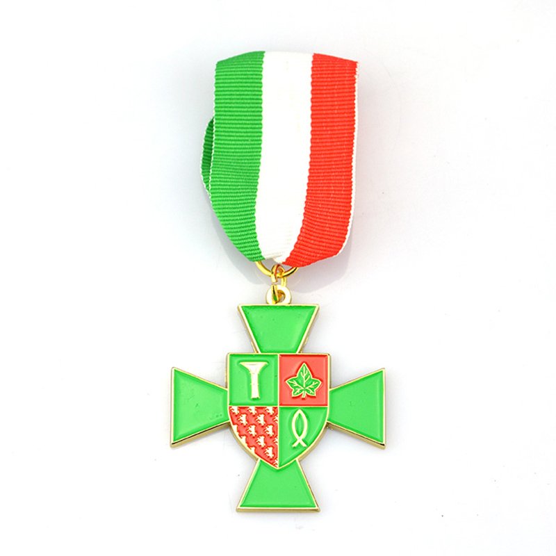 Metal Military Medals Custom Enamel Honor Medallions