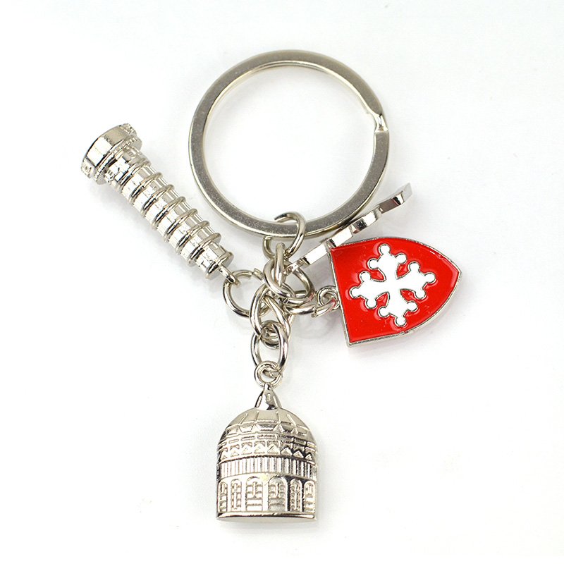 Metal London Keychain Custom Design Your Own Souvenir Keyring