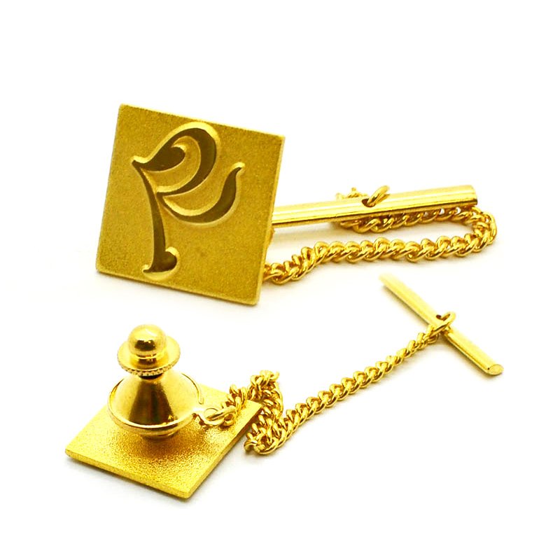 Metal Brass Lapel Pin Custom Engraved Embossed Logo Pin Badges