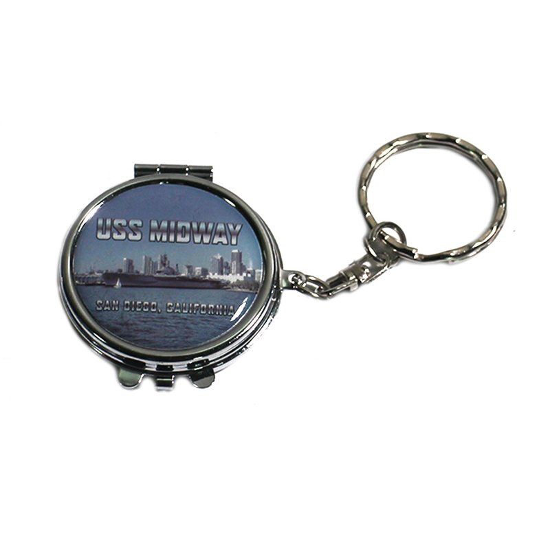 Keyring Maker Souvenir Keychain Mirror Printed Custom Logo