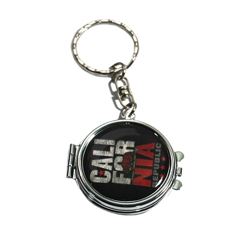 Keyring Maker Souvenir Keychain Mirror Printed Custom Logo