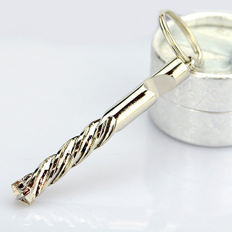 Custom Bottle Opener Keychain Metal Plated Silver Openers