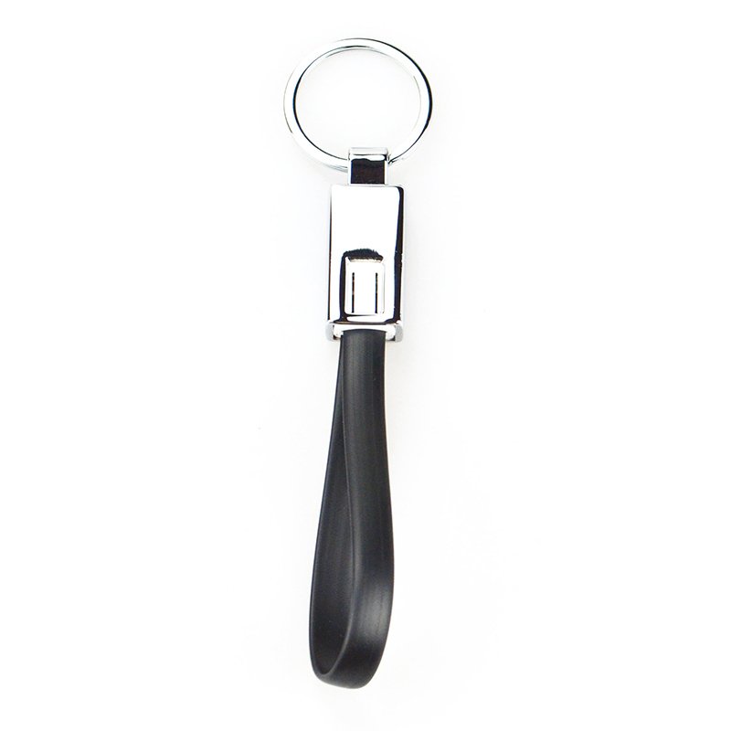 Charging Cable 2 In 1 Keychain Custom Silicone Key Chains