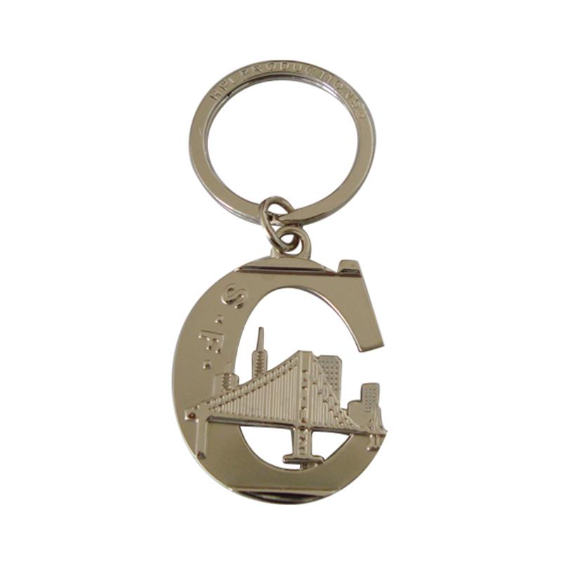 Supplier Welding Metal Keychain Custom Metal Letter Key Chains