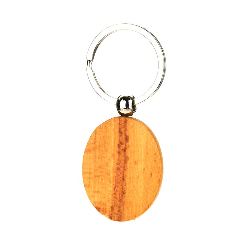 Heart Wooden Key Chain Custom Logo Wood Keychain With Name