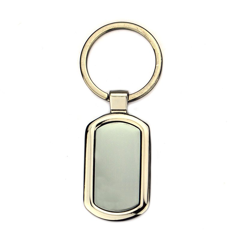 Manufacture Sale O Ring Keychain Custom Metal Blank Key Chains