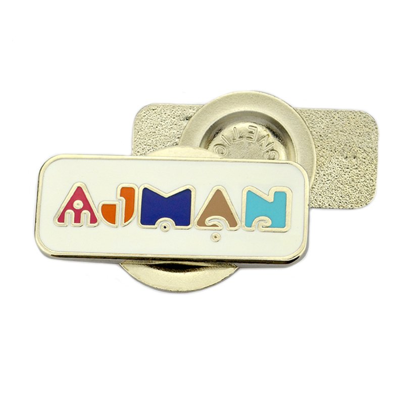 Custom Magnetic Badges Metal Enamel Lapel Pin Badges For Sale