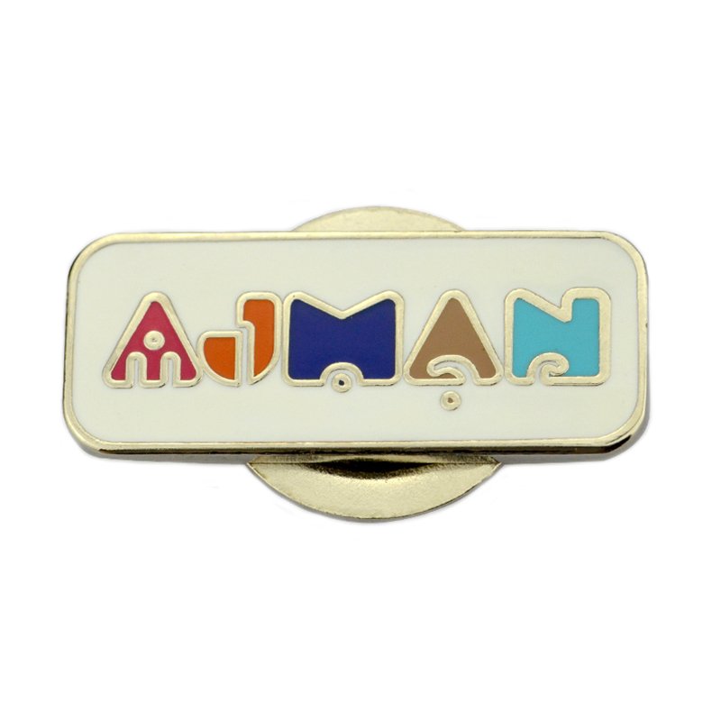 Custom Magnetic Badges Metal Enamel Lapel Pin Badges For Sale