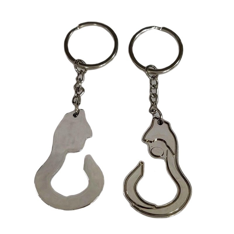 Key Chain Metal Factory Custom New Enamel Chain Design For Men