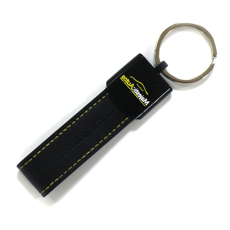 Pu Leather Key Chain Custom Personalized Keychains For Him