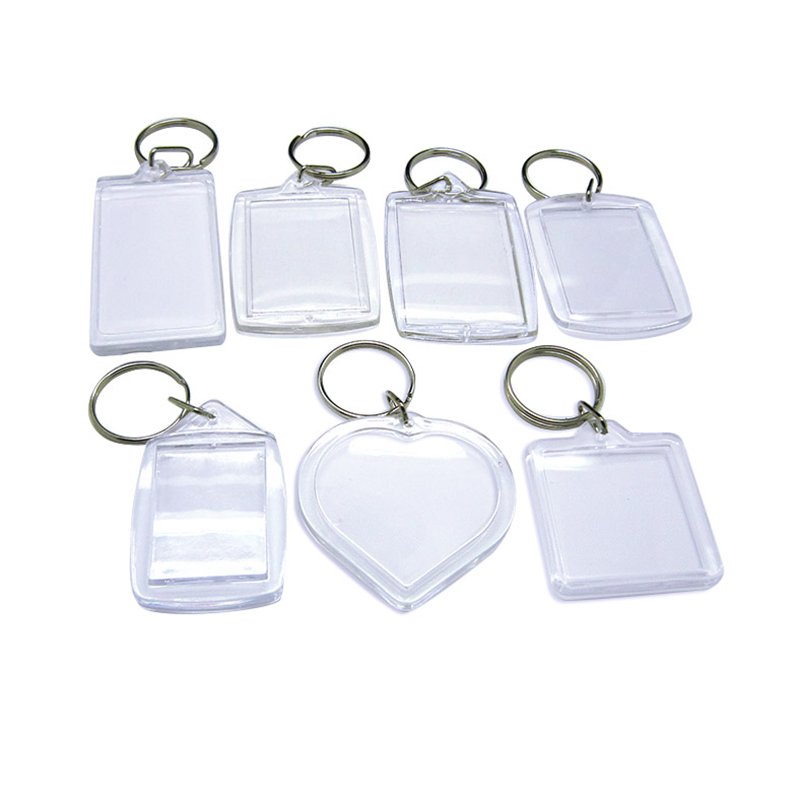 Custom Photo Keychain Acrylic Key Chains Make Your Own Keyring