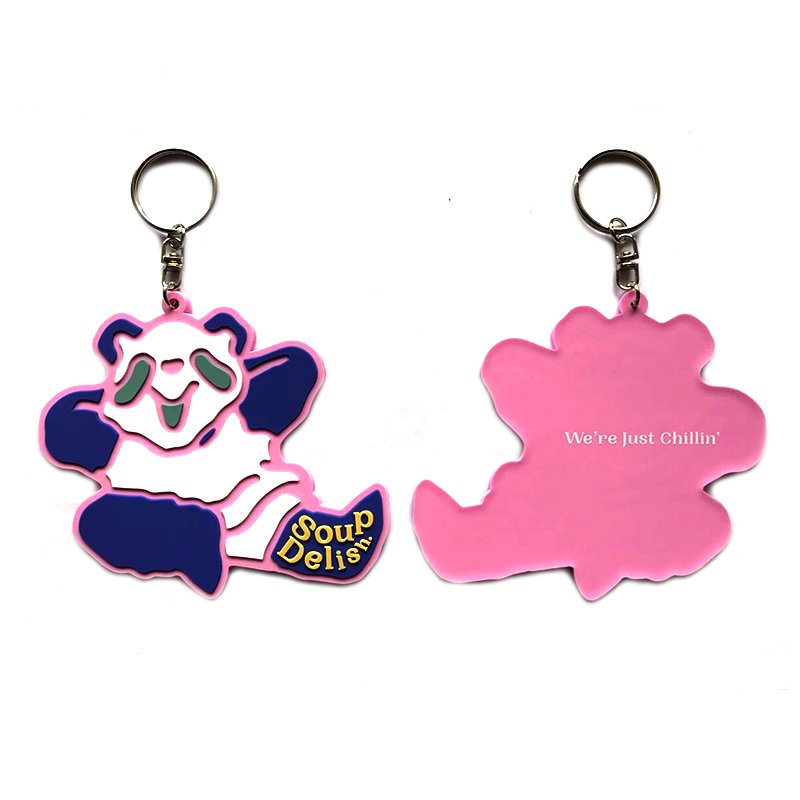 New Home Keyring Soft Pvc Keychains Bulk Cheap Rubber Key Chain