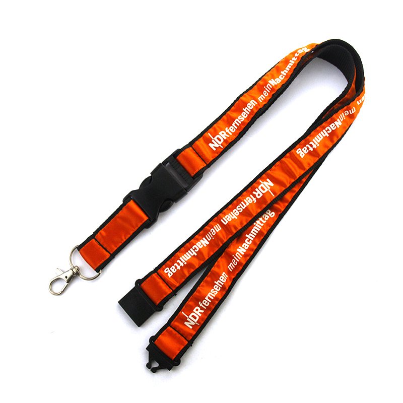 Embroidered Keychain Custom Bulk Neck Woven Lanyard Key Chains