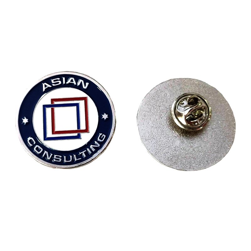 Collar Badge Wholesale Metal Soft Enamel Pin Lapel Pin Custom