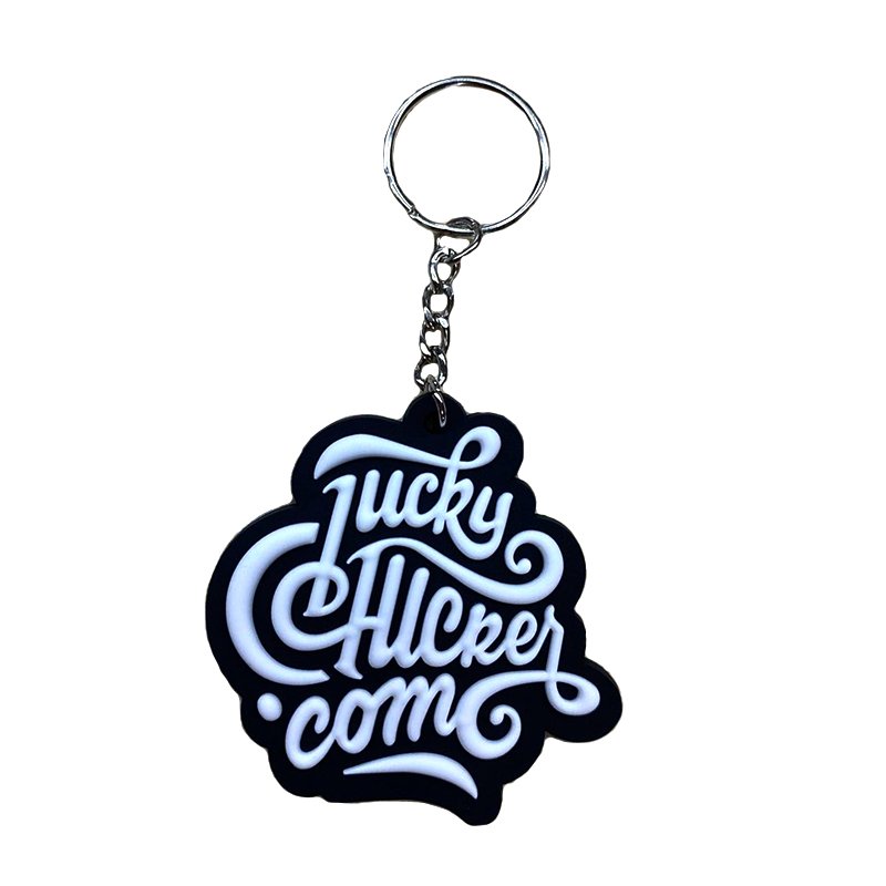 Keychain Gift Personalised Soft Pvc Key Chains Custom Key Ring