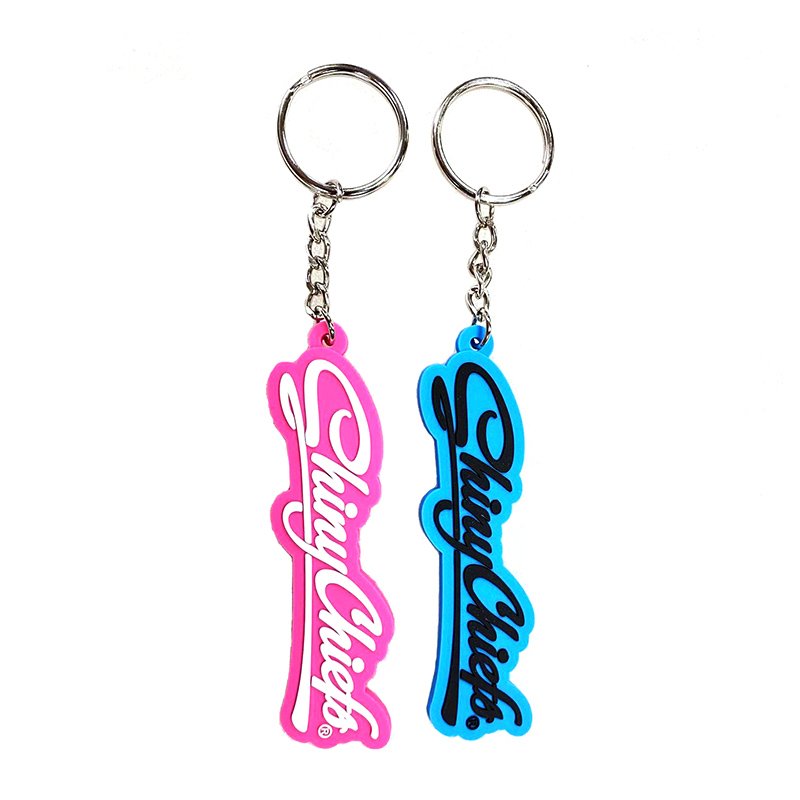 Keychain Gift Personalised Soft Pvc Key Chains Custom Key Ring