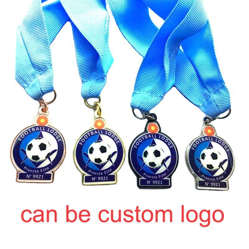 Football Medal Award Cheap Custom Printed Soccer Medal Sports