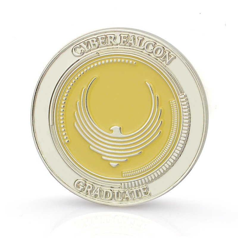 Custom Enamel Coin Handmade Gold Bulk Metal Coins Stamping