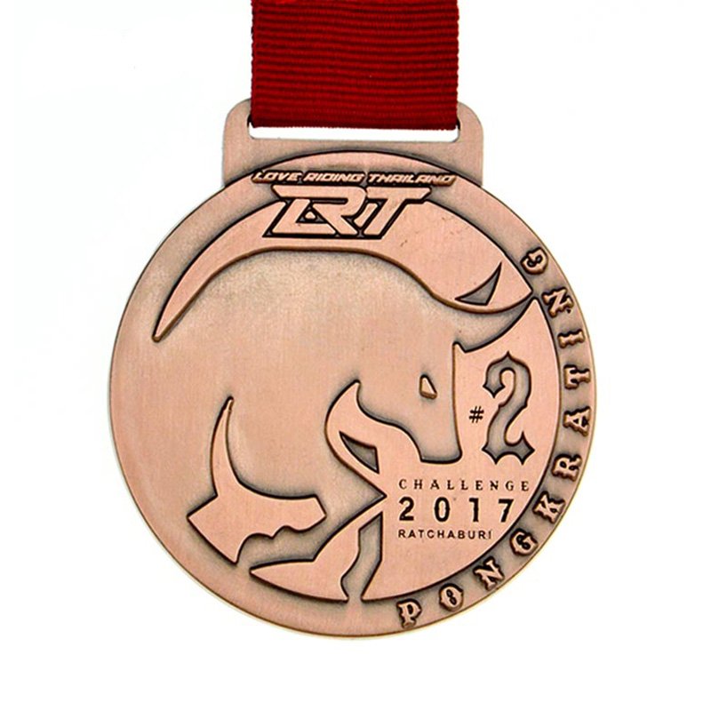 Custom Sublimation Medallion Engraved Metal Copper Medal