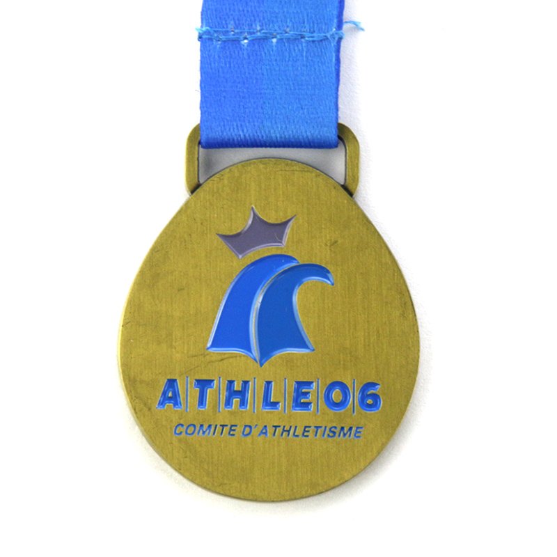 Custom Sublimation Medallion Engraved Metal Copper Medal