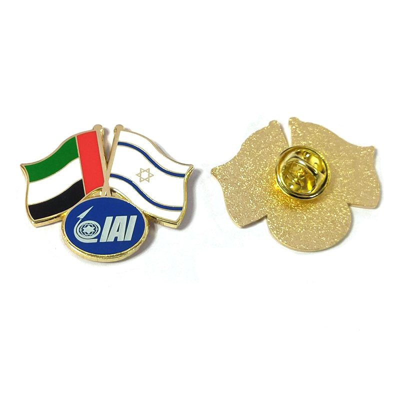 Enamel Pin Manufactures Custom Metal Country Flag Lapel Pin