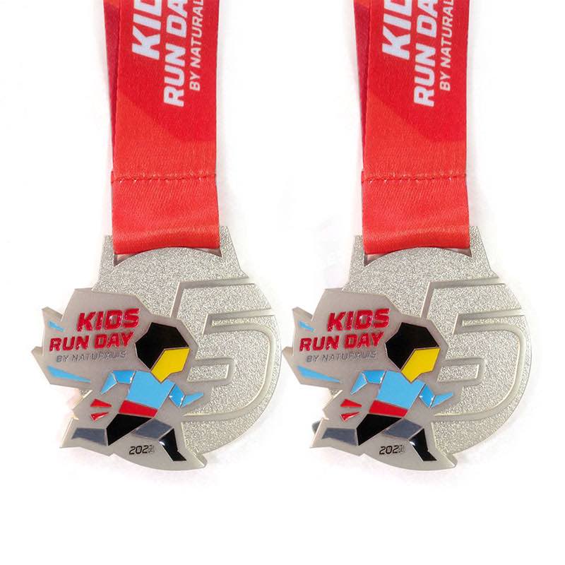 Zinc Alloy Custom Metal Stamped Medal Kids Sports Gift