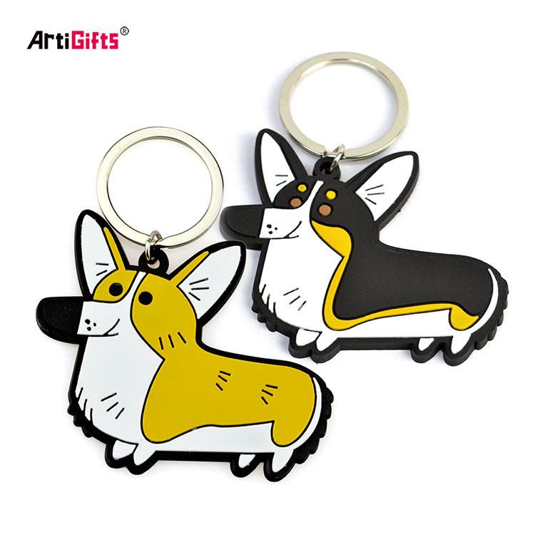 Pvc Keyring Keychains Rubber Anime 3D Wholesale China