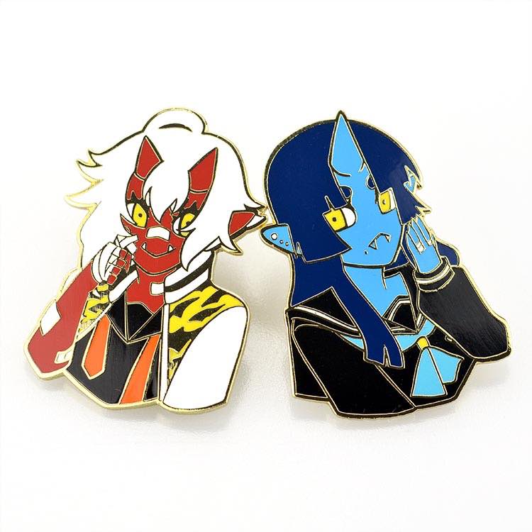 OEM Pins Manufacturer Custom Metal Anime Hard Enamel Pin