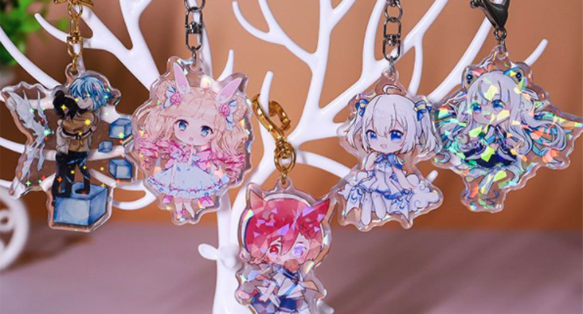 Customization Acrylic Key chain Keychains